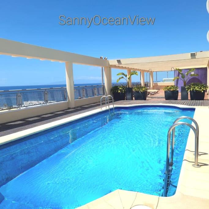 Sunny Ocean View Apartment Palm-mar Esterno foto