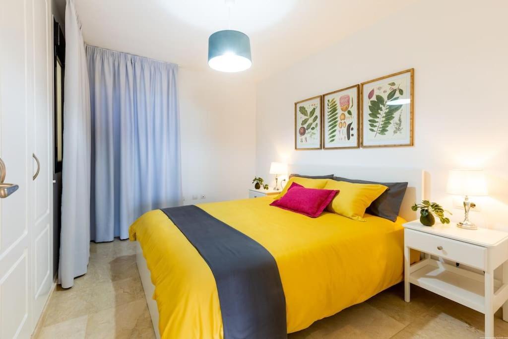 Sunny Ocean View Apartment Palm-mar Esterno foto